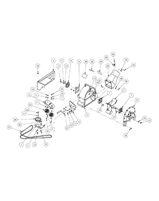 Part Location Diagram of OTH150077 MTD Belt, 48/52" Decks